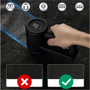 Kabelloser Kleiderrasierer in Farbe Schwarz