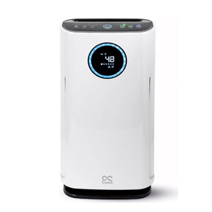 Purificador de aire CLEO en color: blanco función temporizador mando a distancia panel táctil – 